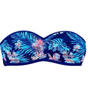 Victorias Secret Bandeau Hawaiian Print Size Small
